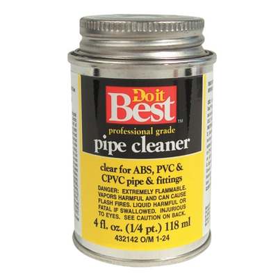 CLEANER PIPE PVC+CPVC 4OZ