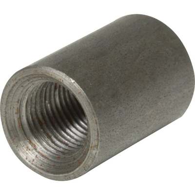 1/4" BLK STEEL COUPLING