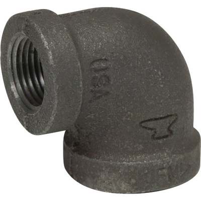 1/2X3/8 90D BLK ELBOW