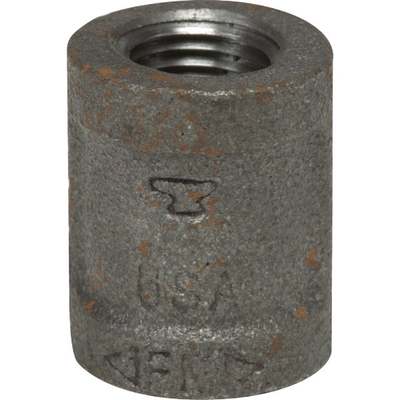 1/4" BLACK COUPLING