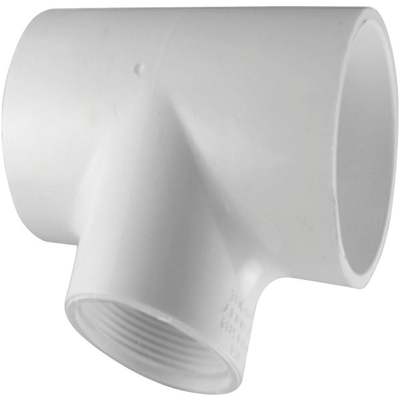 2" SCH40 PVC SXFIP TEE