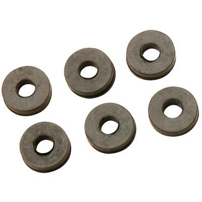 6PK 3/8"R FLAT WASHER