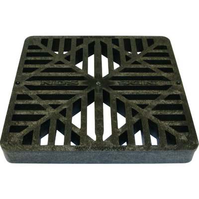 9"CATCH BASIN GRATE BLACK