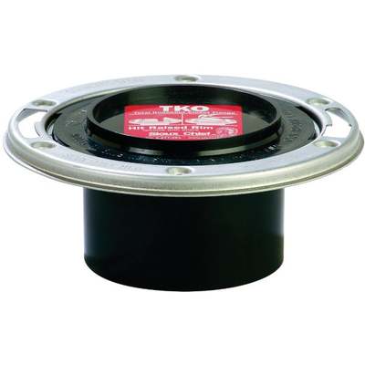 3" SPIGOT K/O SS ABS FLANGE