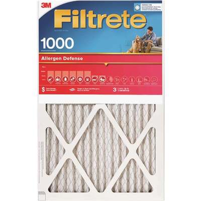 16X24X1 ALLERGEN FILTER RED