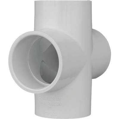 2" PVC SCH40 SLIP CROSS