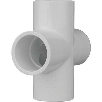 1" PVC SCH40 SLIP CROSS