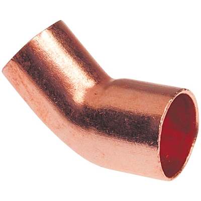 1"x45* COPPER STREET ELBOW