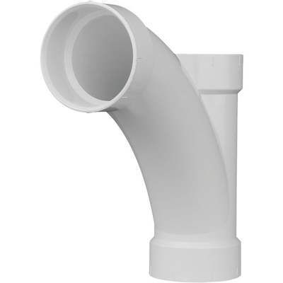 4" PVC-DWV COMB TEE-WYE