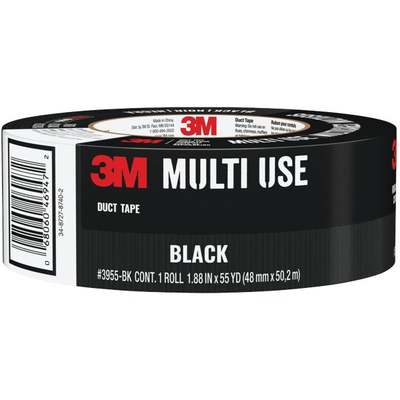 1.88"X55YD BLK DUCT TAPE