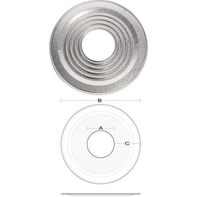 SELKIRK RV 3 In. x 3-3/4 In. x 8-1/2 In. Gas Vent Collar