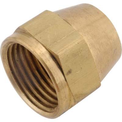 Anderson Metals 3/8 In. Brass Flare Short Nut
