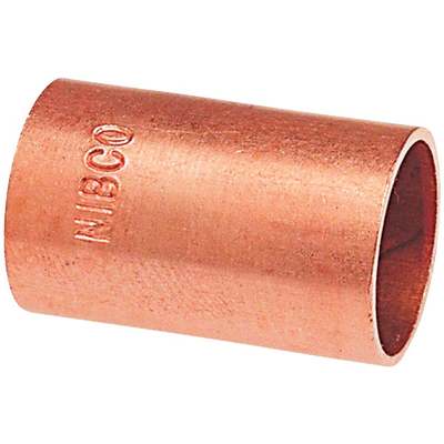 NIBCO 3/4 In. x 3/4 In. Copper Coupling without Stop