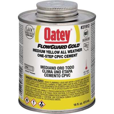 16OZ FWGDGLD CPVC CEMENT