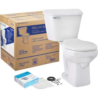 1.28 PRO FIT4 WHT TOILET