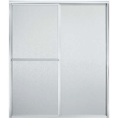 SILVER BY-PASS SHWR DOOR