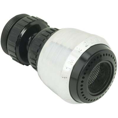 BLK SWIVEL SPRAY AERATOR