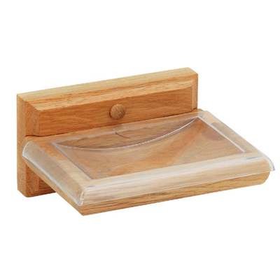OAK SOAP DISH