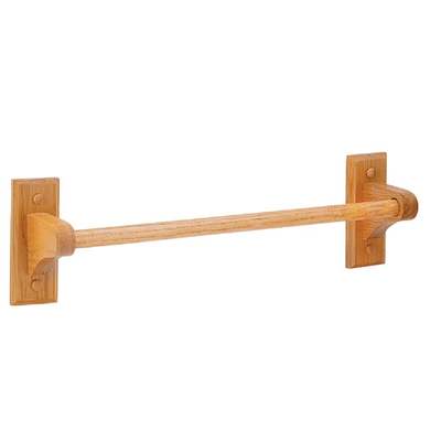 B51101 TOWEL BAR,18" OAK