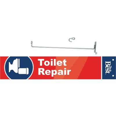 TOILET REPR POP SIGN KIT