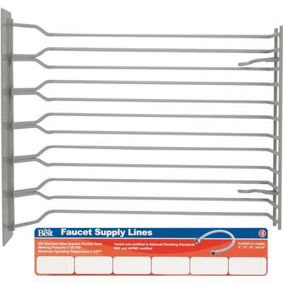 FAUCET SUPPLY DISPL RACK