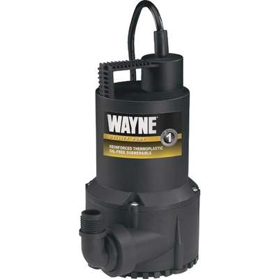 Wayne 1/6 HP Submersible Continuous-Duty Utility Pump