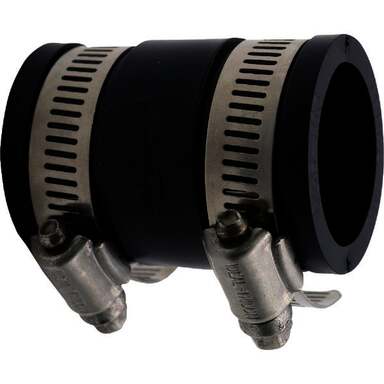 1"DWV FLEX PVC COUPLING