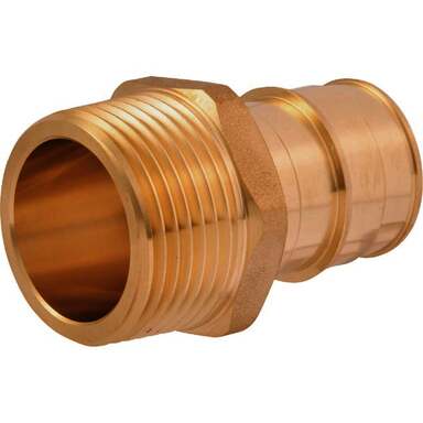 1" PEX AX1"MIP ADAPTER