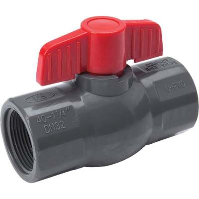 1-1/4" S80 IPS BALLVALVE