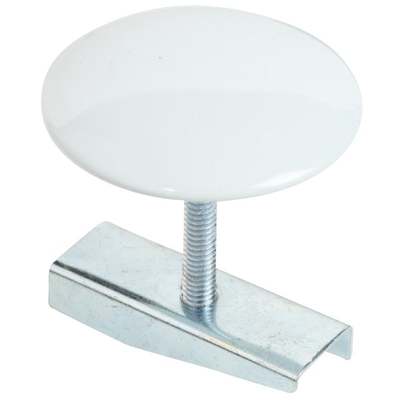 Do it 1-3/4 In. White Metal Faucet Hole Cover