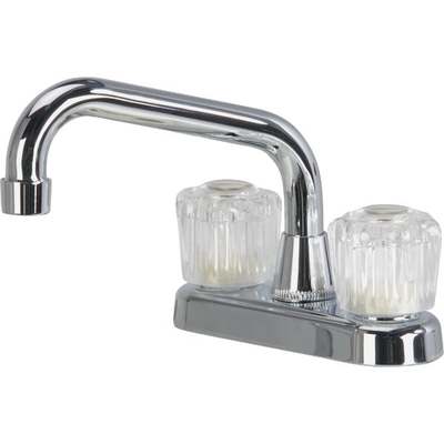 4" CHROME LAUNDRY FAUCET