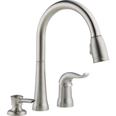 1H SS PD KITCHEN FAUCET