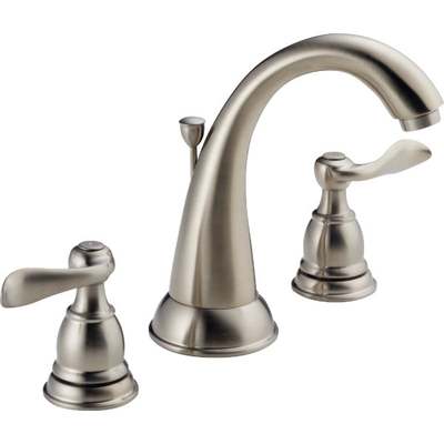 2H SS LAV FAUCET W/POPUP