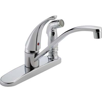 1H CH KIT FAUCET W/SPRY
