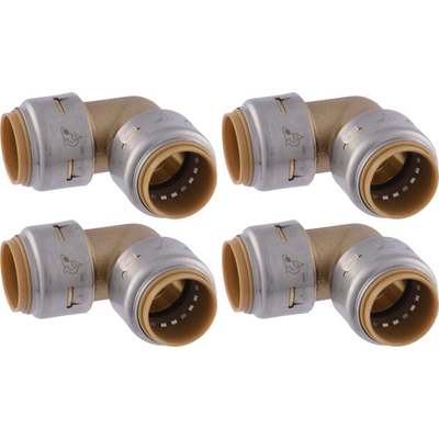 4 PK 3/4" SB ELBOW