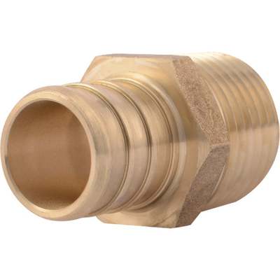 1/2"X 3/4" PEX BARB MALE ADAPTER