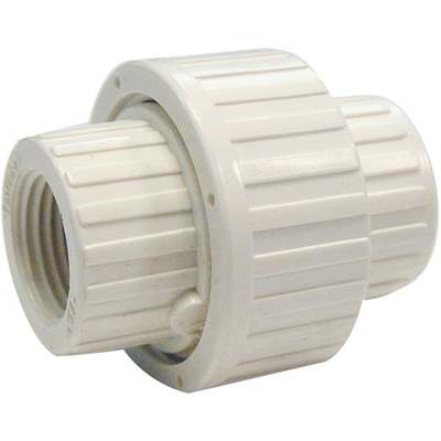 WHT 1/2" FIP PVC UNION