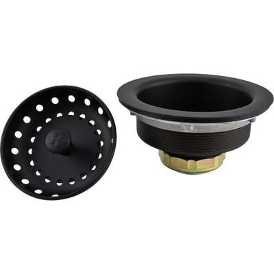 FIXD POST BLK STRAINER