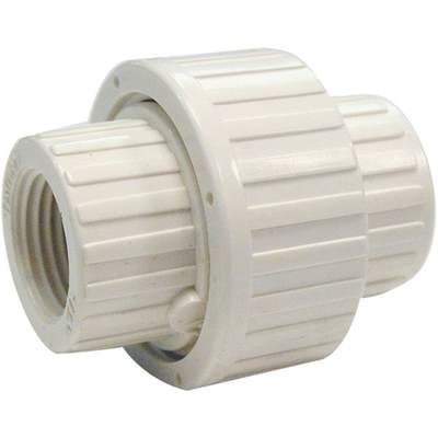2" WHT PVC THRD UNION