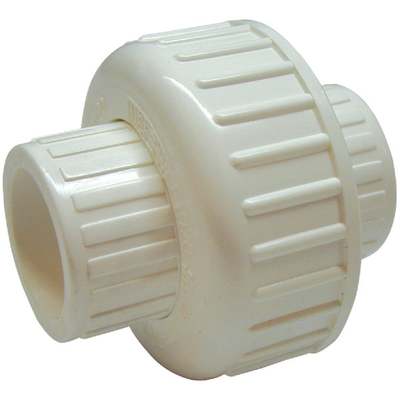 WHT 3/4" SXS PVC UNION