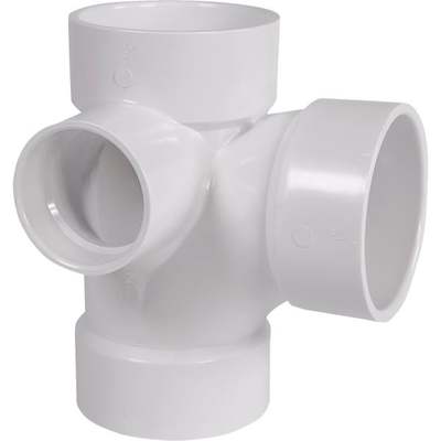 3X3X3X2 SIDE INL PVC TEE