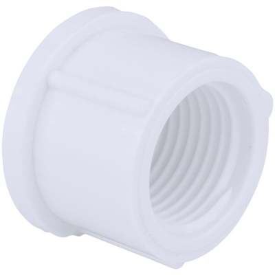 4" Cap FPT PVC Sch40