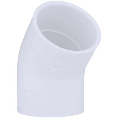 2-1/2 45 Elbow PVC Sch40