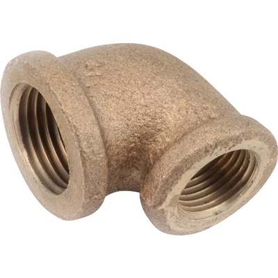 1/2x3/8 90d Brass Elbow