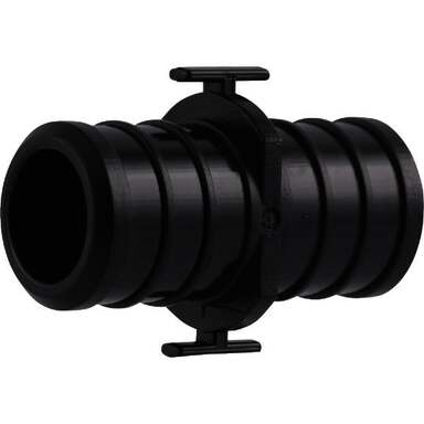 5PK 3/4" POLY COUPLING