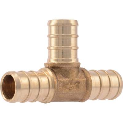 1/2"CF BRASS PEX TEE