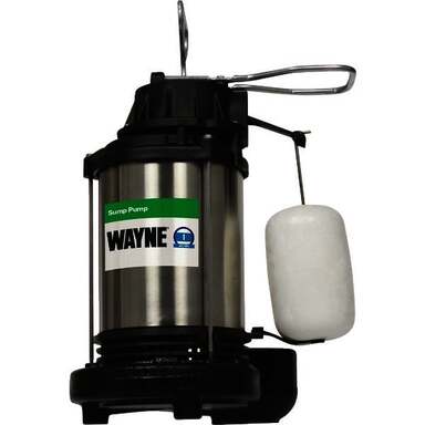 1HP CAST/SS SUMP PUMP