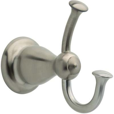 *LELAND SS DOUBLE ROBE HOOK