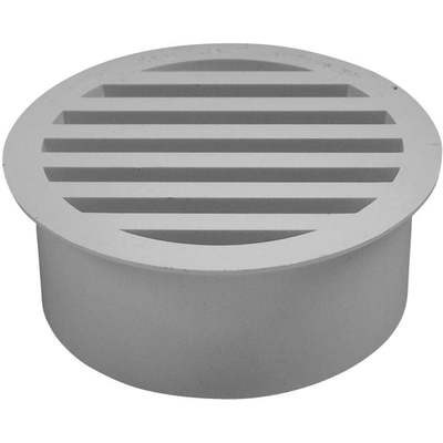 3"PVC-DWV FLOOR STRAINER