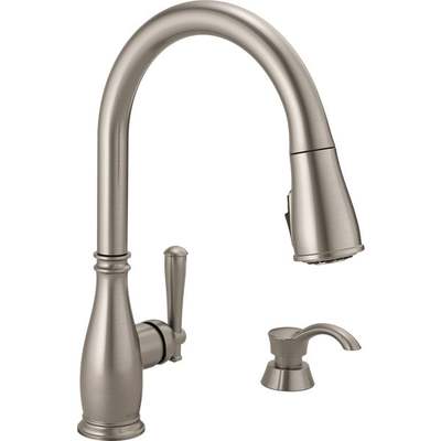 1H SS KITCHEN FAUCET